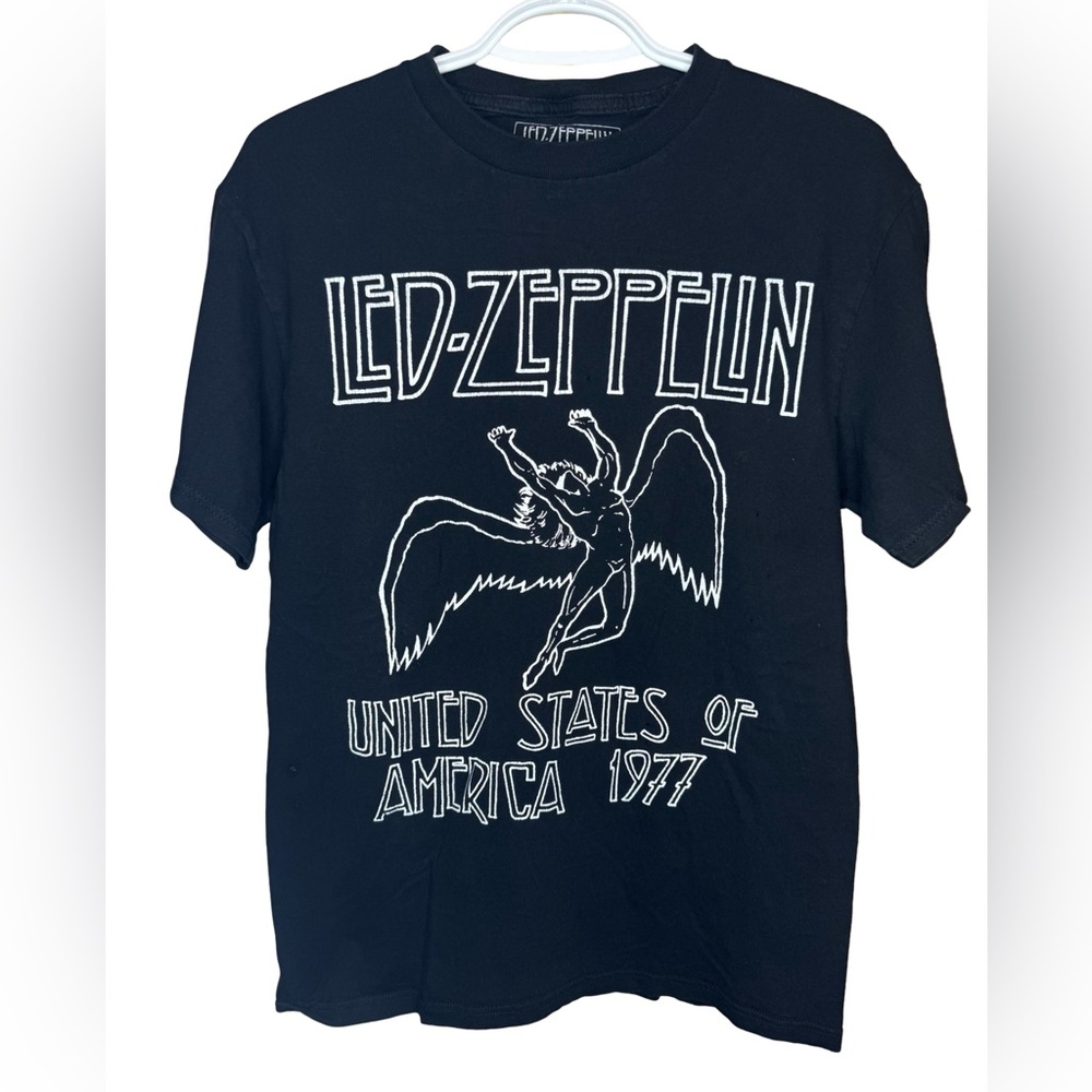 Vintage Led Zeppelin United States of America Tour 1977 T-Shirt